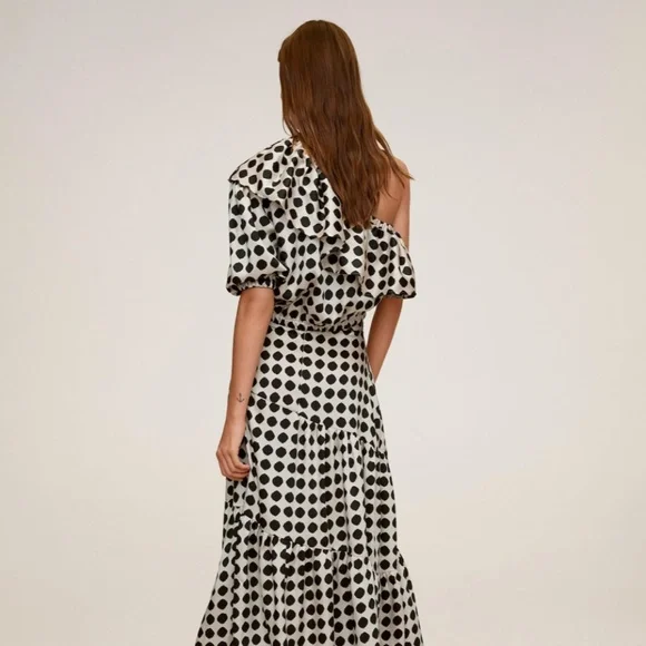 Mango Polka-dot Top - Picture 4 of 11